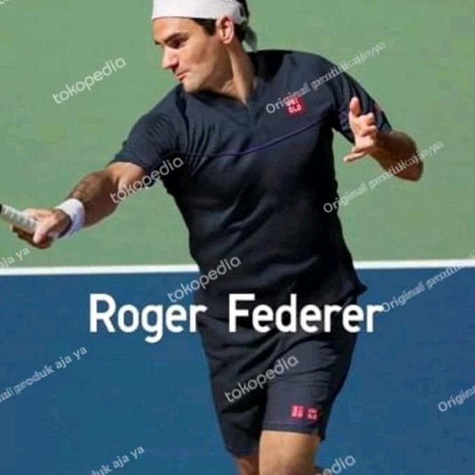 Jual Uniqlo Roger Federer 2020 Tennis Original (Best Quality) | Shopee ...