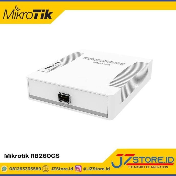 Jual Mikrotik Rb260Gs Switch 5Port Gigabit New Stok | Shopee Indonesia