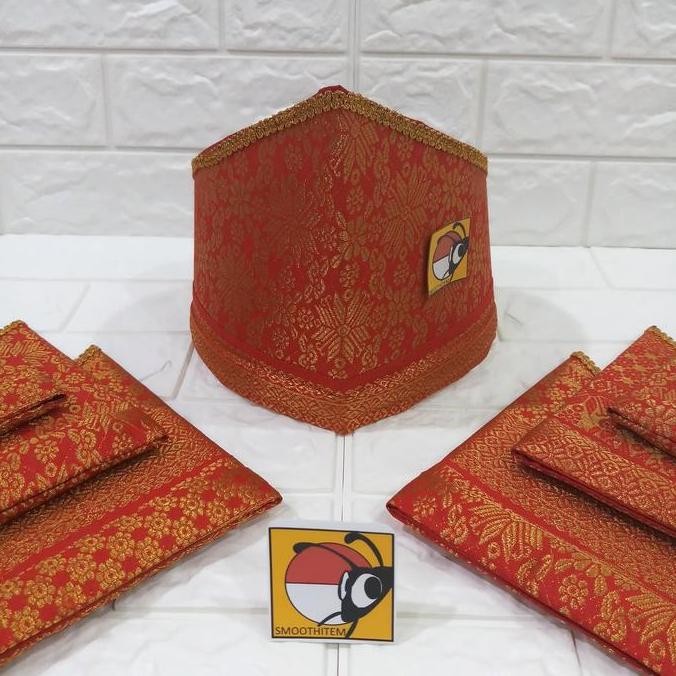 Jual Topi Padang / Topi Sulawesi / Tari Padang / Baju Adat / Topi Laki