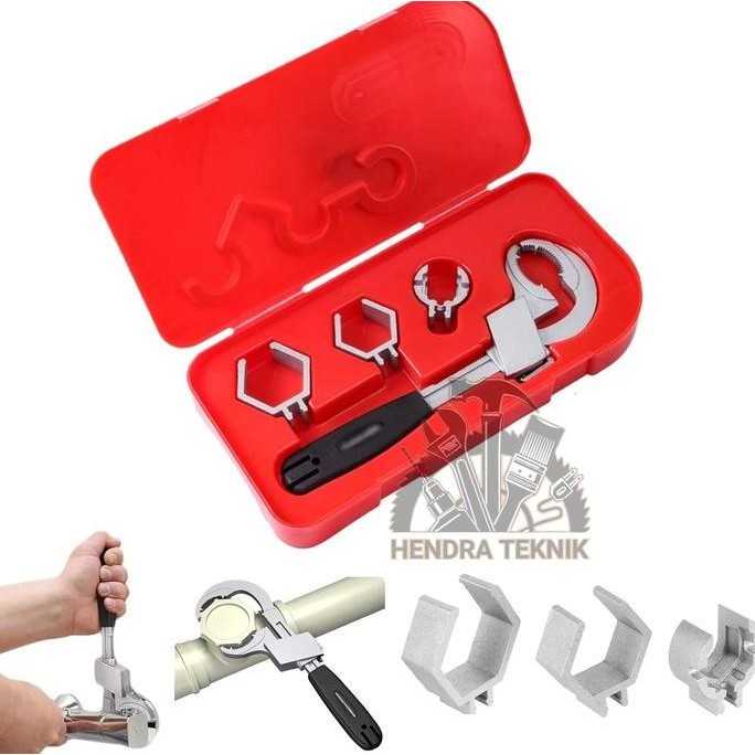 Jual KNH - KUNCI PIPA PVC SERBAGUNA KUNCI PAS KRAN SET KUNCI NEPEL ...