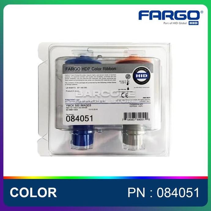 Jual Ribbon Color Fargo HDP5000 HDP Color Ribbon HDP 5000 PN : 084051 ...