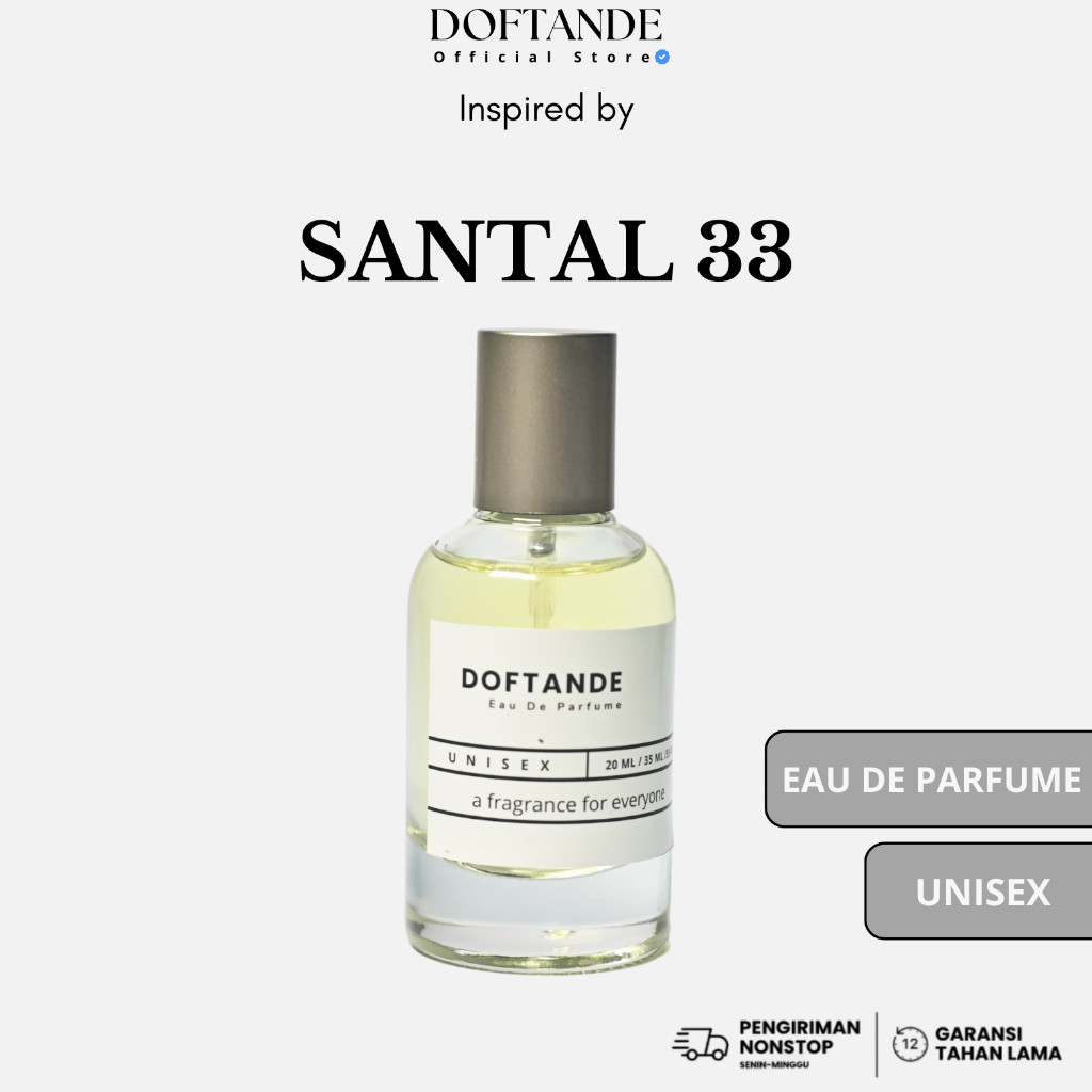 PARFUM WANITA PRIA LELABO SANTAL 33 AROMA TAHAN LAMA MINYAK WANGI UNISEX  PARFUME FARFUM PERFUME