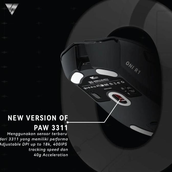 Jual Vortexseries R1 ONI Wireless Gaming Mouse 3 in 1 Connection ...