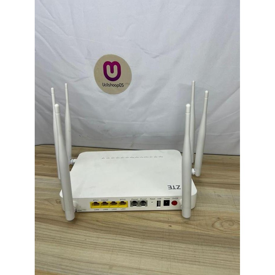 Jual Zte Zxhn F670 Router Antena 6 New Stok | Shopee Indonesia