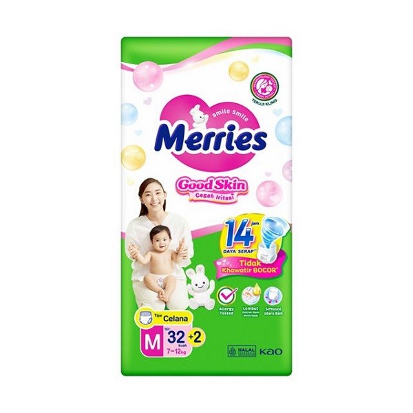 Jual MERRIES PANTS GOOD SKIN M 32 PCS - POPOK | Shopee Indonesia