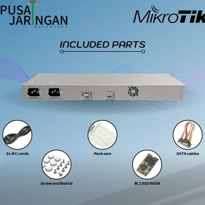 Jual Mikrotik Rb1100Dx4 1U Rackmount Router With 13X Gigabit Ethernet ...