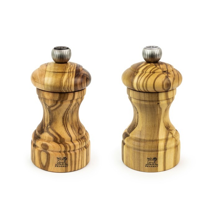 Peugeot Maestro Pepper Mill - 10cm, Includes Kampot Pepper, U'Select Grind, Made In France (Graphite)