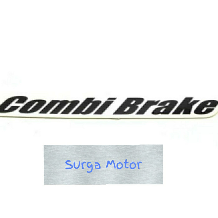 Jual Mark Combi Brake Putih Sticker Stiker Emblem Pcx 150 Lokal K97 Ori ...