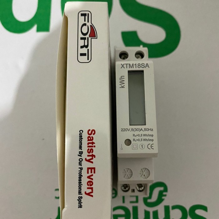 Jual Kwh Meter Xtm18Sa 1Phase/1P 5(30A) Kwh Meter Digital Fort New ...