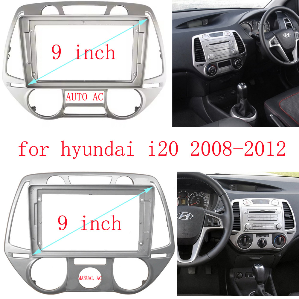 Jual ALX Gravity Car 9 Inch Radio Fascia For HYUNDAI I20 2008-2012 ...