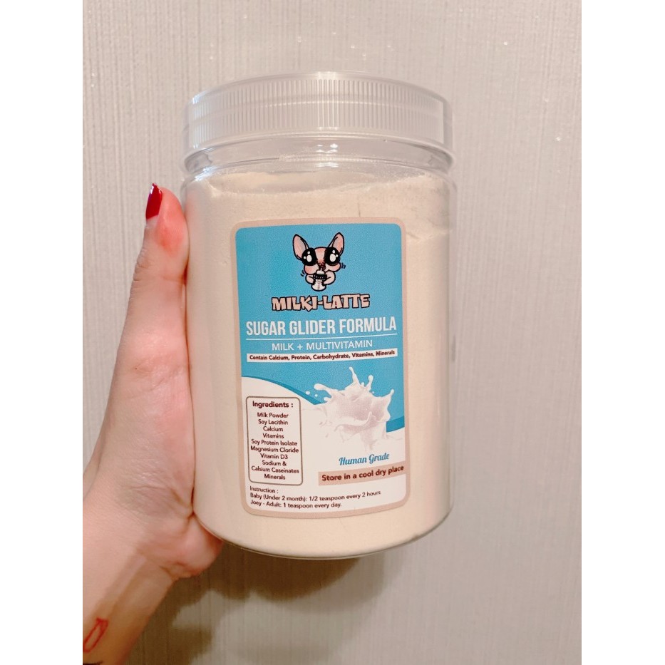 Jual readyy!! Milki-Latte, Sugar Glider Formula, Susu + Multivitamin ...