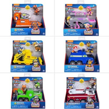Jual bert! PAW PATROL ULTIMATE RESCUE VEHICLE SKYE CHASE MARSHALL ...