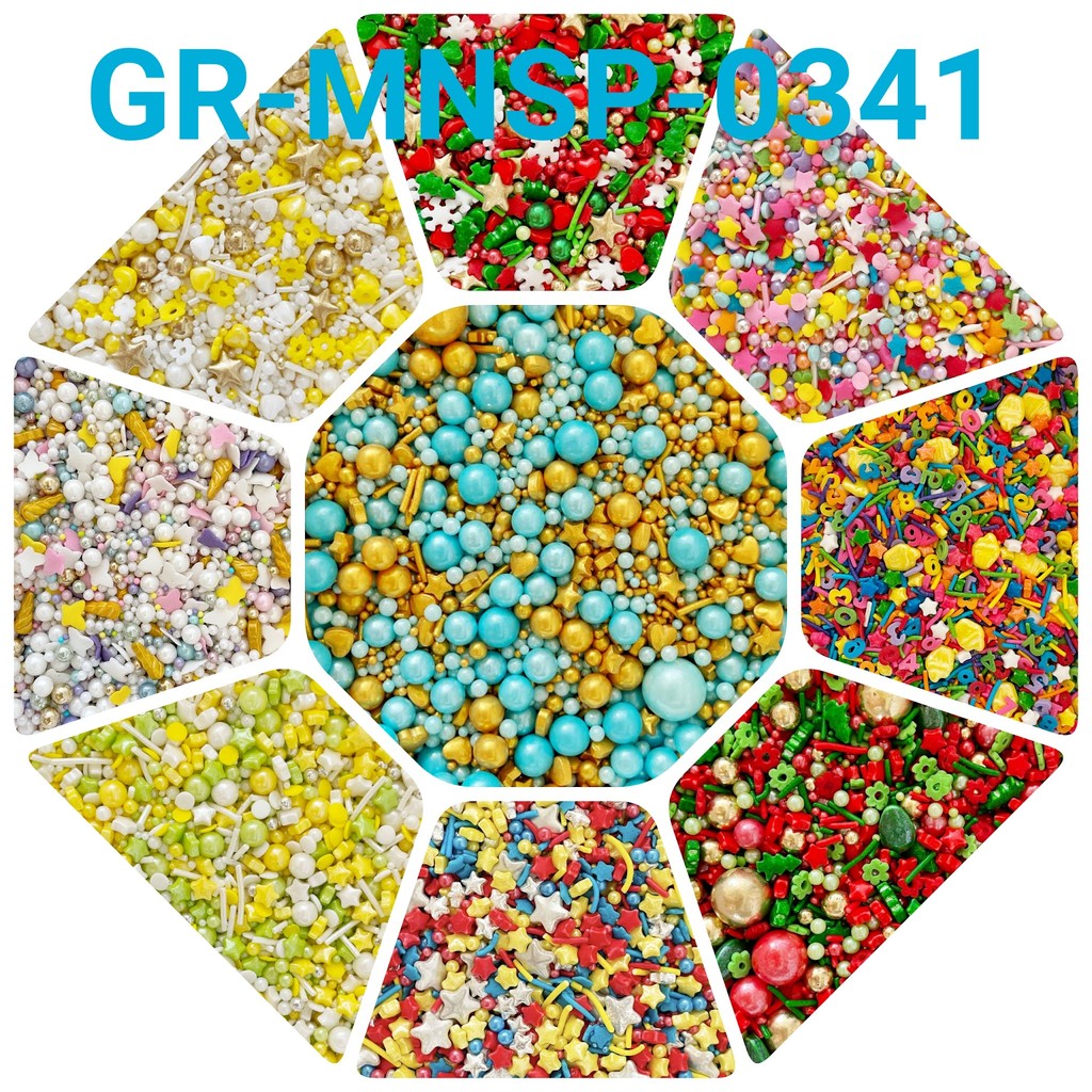 Jual GR-MNSP-0341 Sprinkles trimit springkel 10gr natal lebaran ...