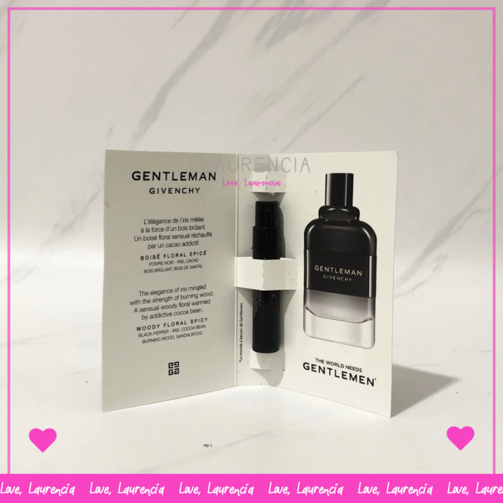 Jual GV Gentleman Boisee Eau de Parfum / perfume vial spray sample ...