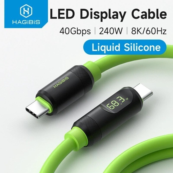 Cavo Intrecciato Cavo Thunderbolt 4 USB-C, 40Gbps, Ricarica PD 100W, Video 8K, Lunghezze Da 0.5 A 2 Metri 3 Kabel