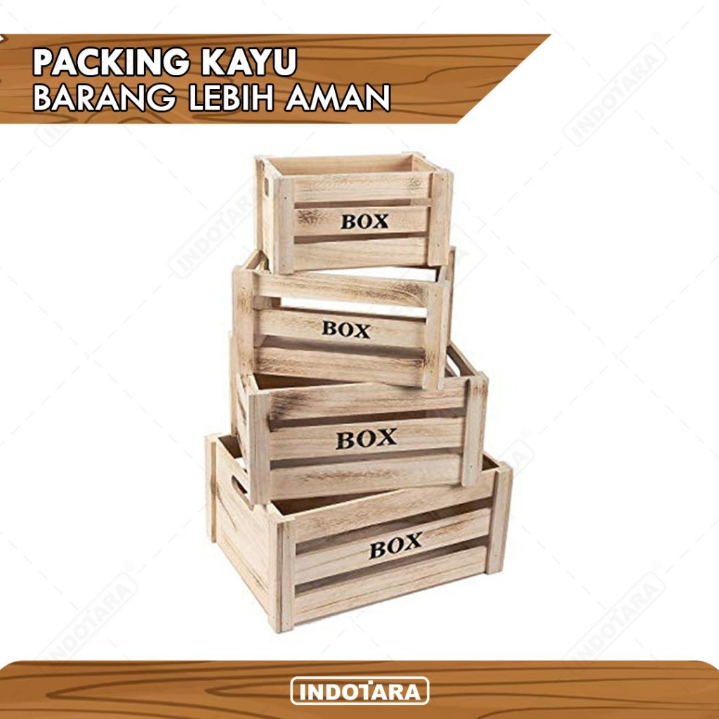 Jual Packing Kayu Tambahan / Secure Box | Shopee Indonesia