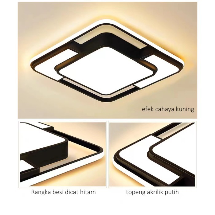 Jual Lampu Plafon Ruang Tamu Modern Minimalis Lampu Mewah Lampu LED ...