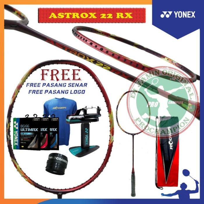Jual yonex astrox 22 rx raket badminton original | Shopee Indonesia