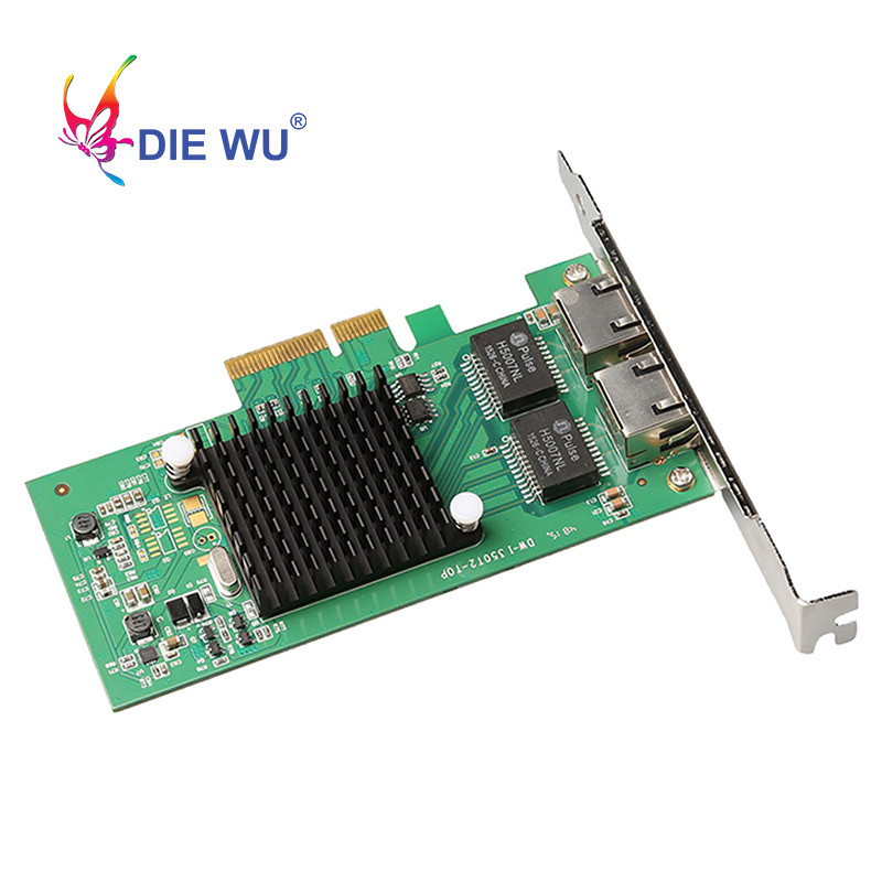 Jual LAGI BERJUANG Dual RJ45 port Gigabit Server network card with ...