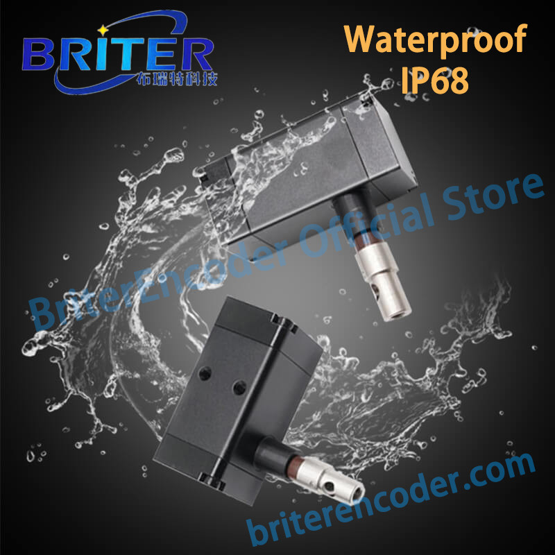 Jual BARU IP68 Waterproof Displacement Sensor Position Sensor Draw Wire ...