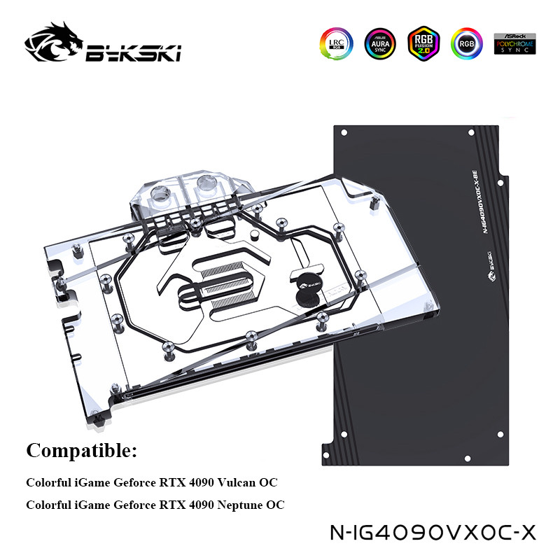 Jual HSL Water Cooler For Colorful iGame Geforce RTX 4090 Vulcan ...