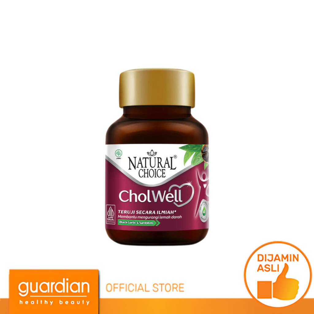 NATURAL CHOICE CholWell Isi 30 - Suplemen untuk Kolesterol 30 Gr