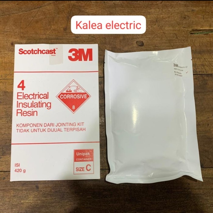 Jual Insulating Resin Scotchcast 3M 420 Gram(Pengecoran Sambungan Kabel ...