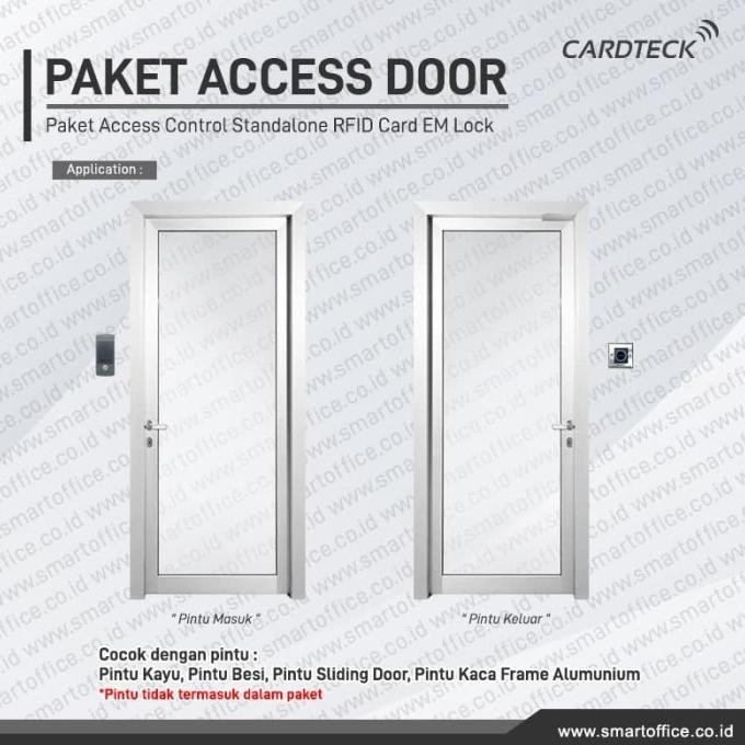 Jual Paket Access Door Kartu Rfid Mifare Pintu Kaca Sliding Frame ...