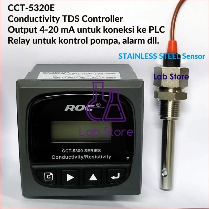 Jual Conductivity Meter Controller Transmitter CCT-5320E --- ROC ...