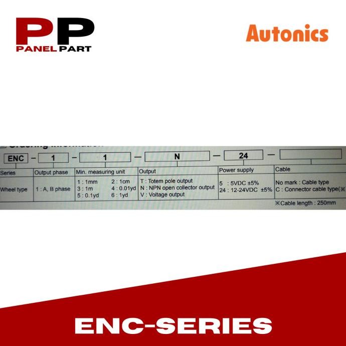 Jual Rotary Encoder Type Roda Autonics Enc Series Original Dan ...