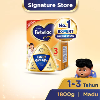 Bebelac 3 / Bebelac 1+ Madu Susu Pertumbuhan Bubuk 1800 gr