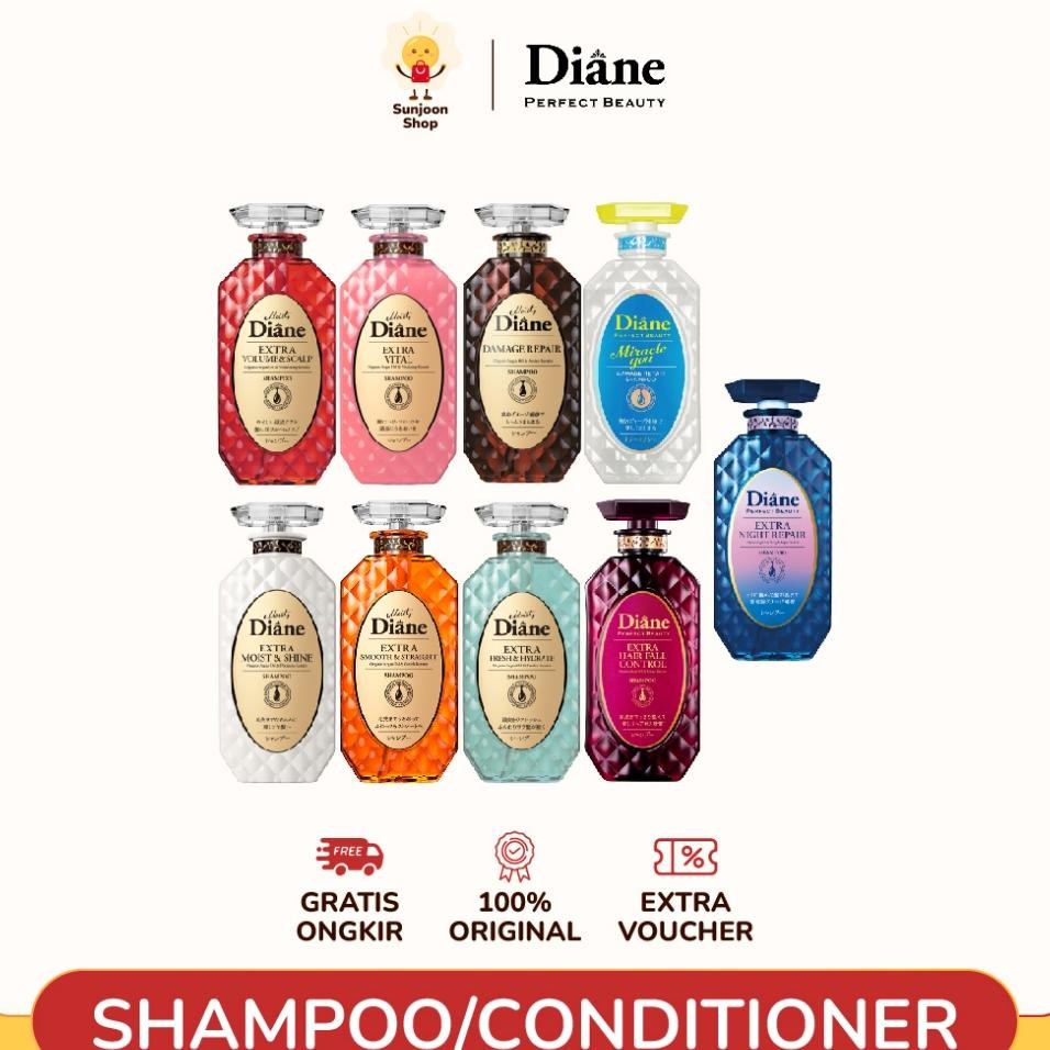 Jual Moit Diane Hampoo Conditioner Treatment Perfect Beauty Racle You ...