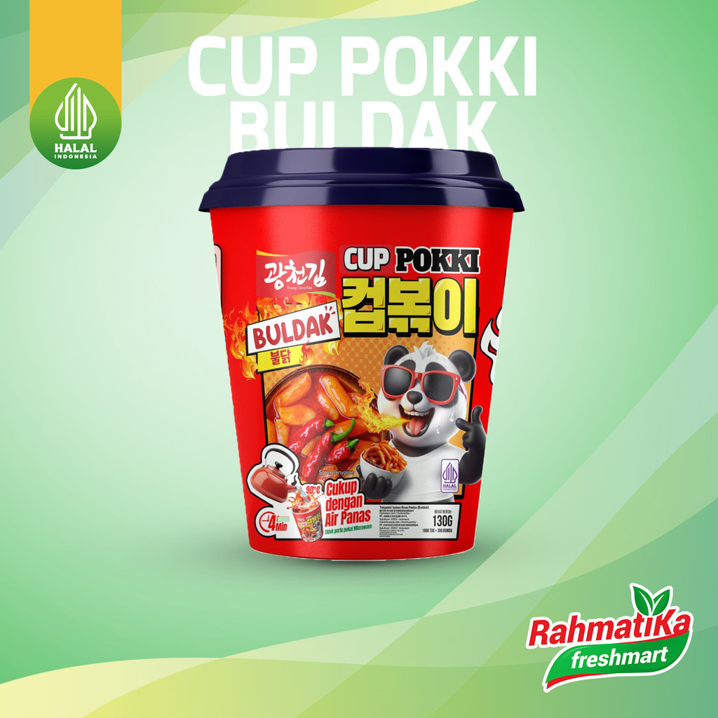 Jual Cup Pokki Instan Rasa Buldak 130 gr | Shopee Indonesia