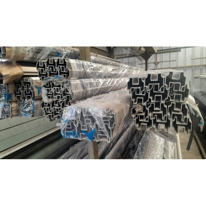 Jual Head Rail Top Bar Aluminium (6 Meter) Cubicle Toilet 12Mm-18Mm ...