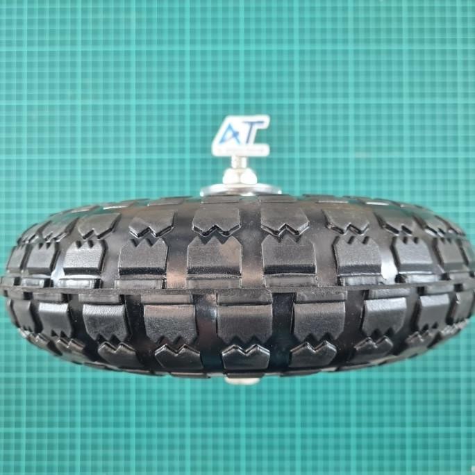Jual Roda Heavy Duty 10 Inch Hidup Karet Kembang Troli - Gerobak New ...