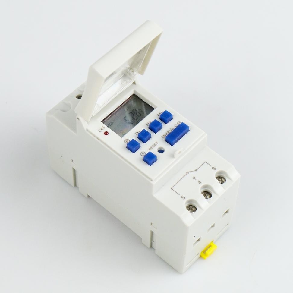 Jual MCB Digital Timer 16A 220V 2000W Programmable Switch Relay 20 ...