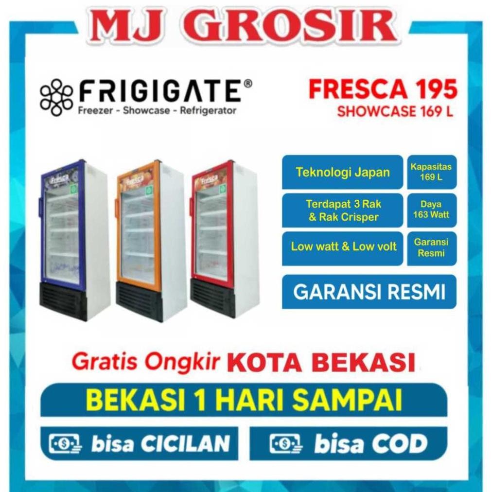 Jual SHOWCASE FRIGIGATE FRESCA 195 CS 3 RAK DISPLAY COOLER LOW BY ...