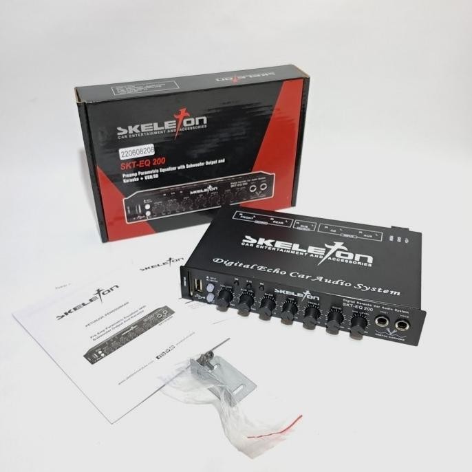 Jual Promo Parametric Preamp Equalizer Karaoke USB SD Card Skeleton ...