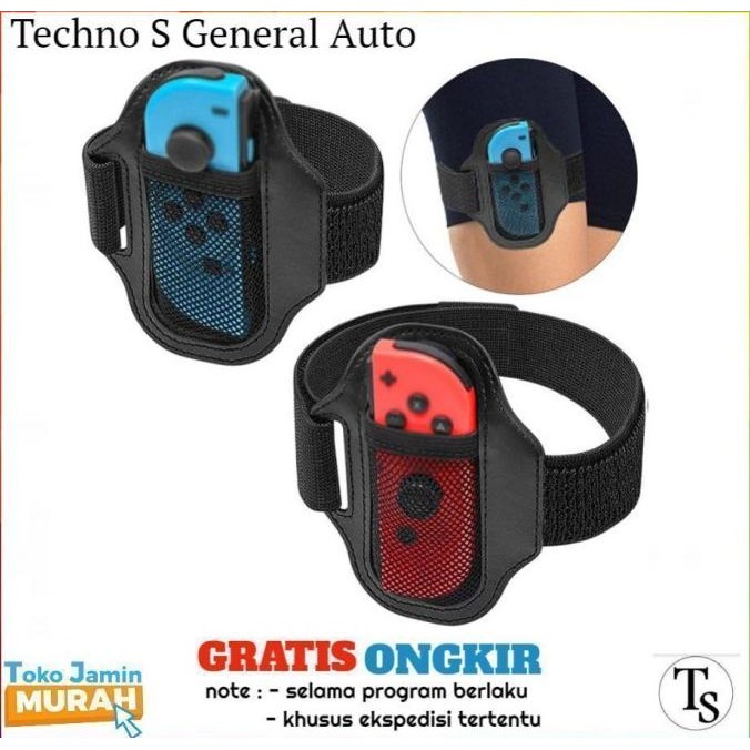 Jual Pgtech Leg Fixing Strap Joy Con Joycon Nintendo Switch Original ...