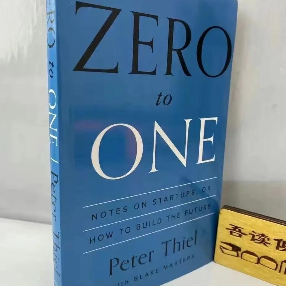 Jual Zero To One By Peter Thiel With Blake Masters Notes On Startups ...