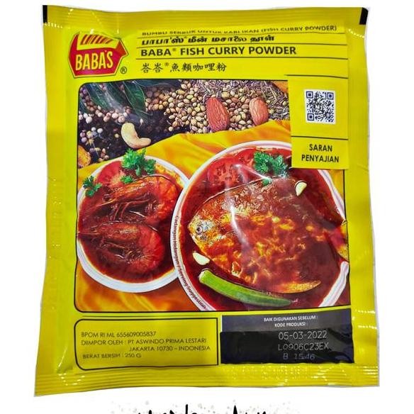 Jual Baba Bumbu Ari Ian 250G Baba Bubu Fih Curry Powder Malay 250 Gr ...