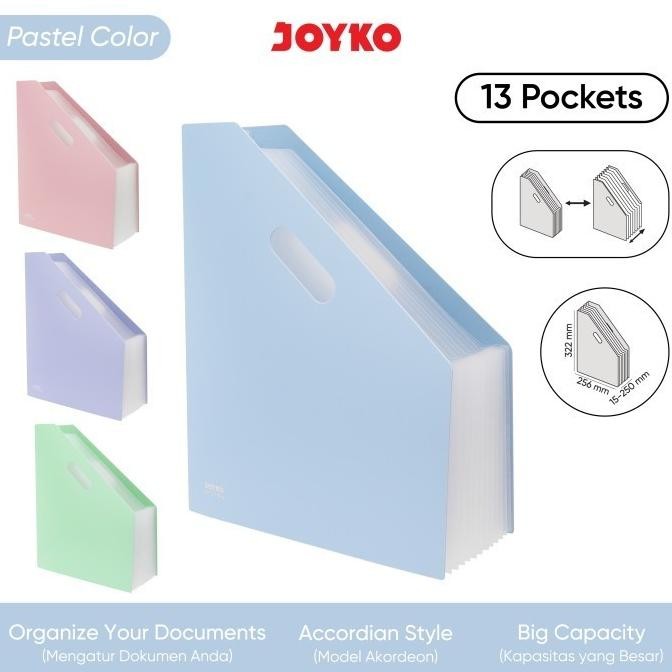 Jual Expanding File Map Organizer Joyko -12 13Pockets | Shopee Indonesia
