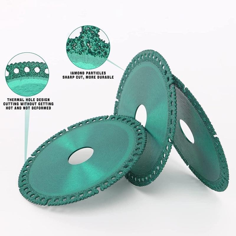 Jual 6 In 1 4Inch Diamond Saw Blade Memotong Roda 100Mm Metal Cutting ...