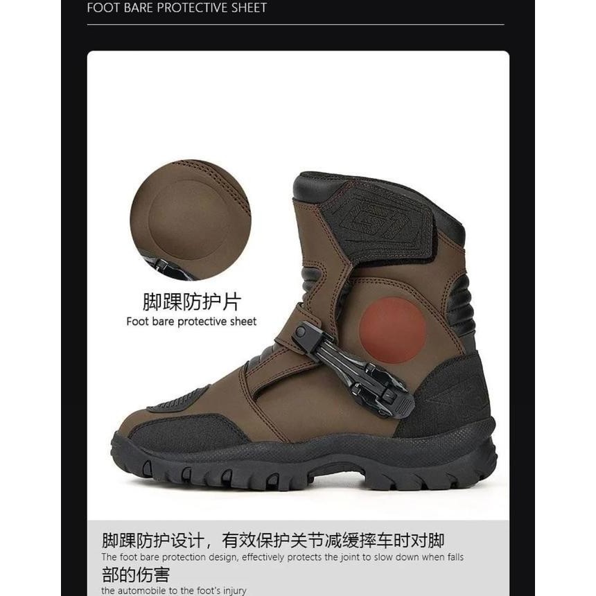 Jual ready Motorcycle Riding Boot Adventure TR ADV - G1 Sepatu Touring ...