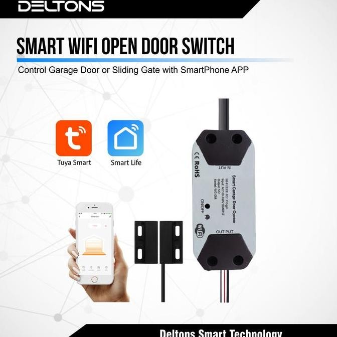 Jual READY Smart Sliding Gate Opener Wifi Smart Switch Open Close ...