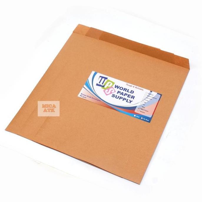 Jual WPS Amplop Coklat Ukuran Super Map [ PACK ] SS | Shopee Indonesia