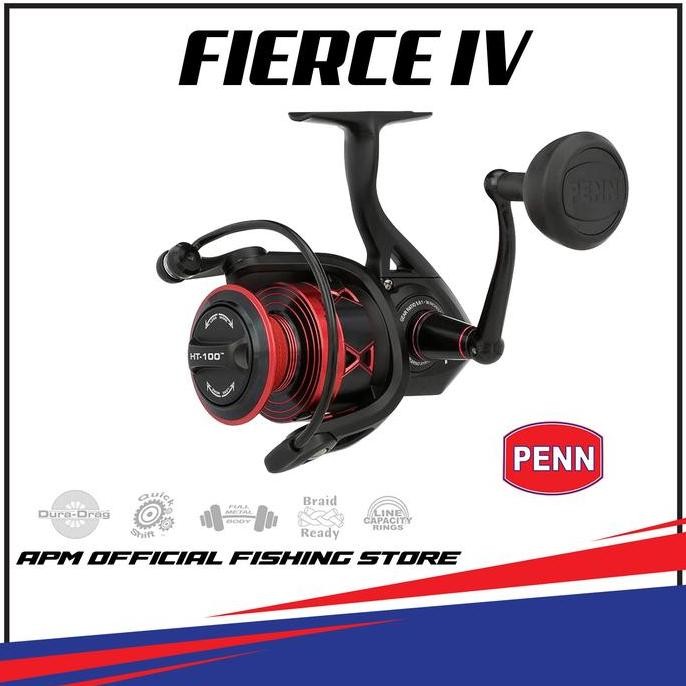 Jual Tersedia PENN Reel Pancing Spinning FIERCE IV 1000 - 8000 4BB ...