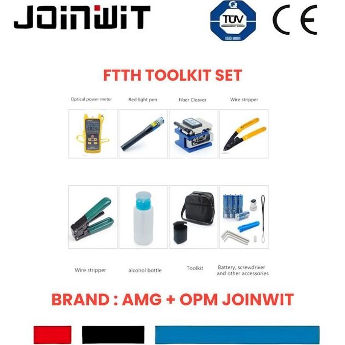 Jual Ftth Tool Kit Set Lengkap Opm Vfl Cleaver Fo Fiber Optik Toolkit ...