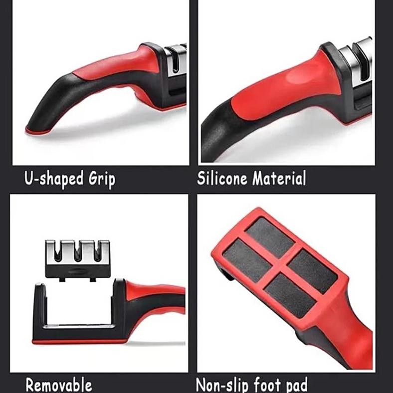 Jual Alat Pengasah Pisau Gunting 3In1 Sharpener Asahan Penajam Knife ...