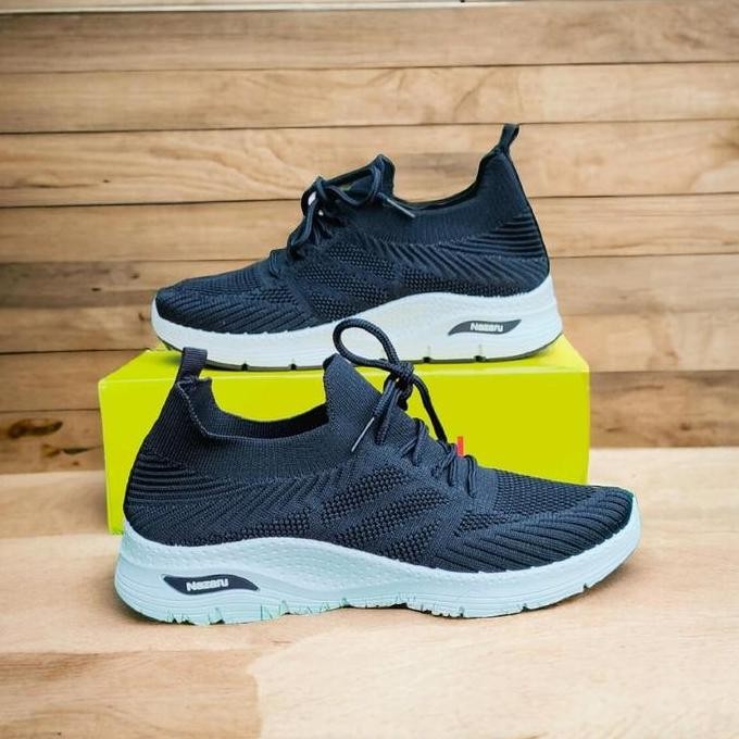Jual Nazaru Sepatu Rajut Wanita Sneakers Casual Shoes Olahraga Sport ...